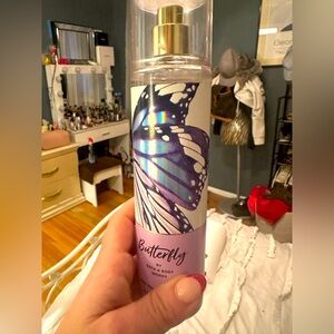 Bath & Body Works Butterfly Mist with Purple and Blue